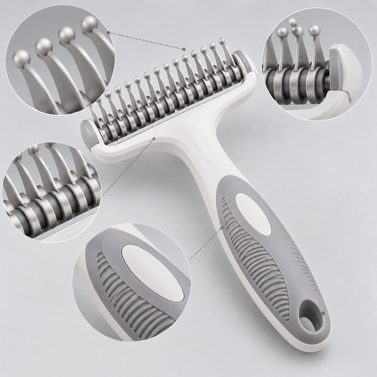 Groomnestia® Precision Undercoat Rake Comb
