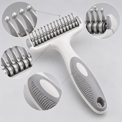 Groomnestia® Precision Undercoat Rake Comb