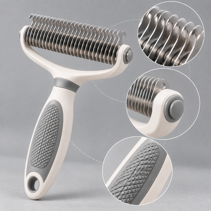 Groomnestia® Precision Undercoat Grooming Rake