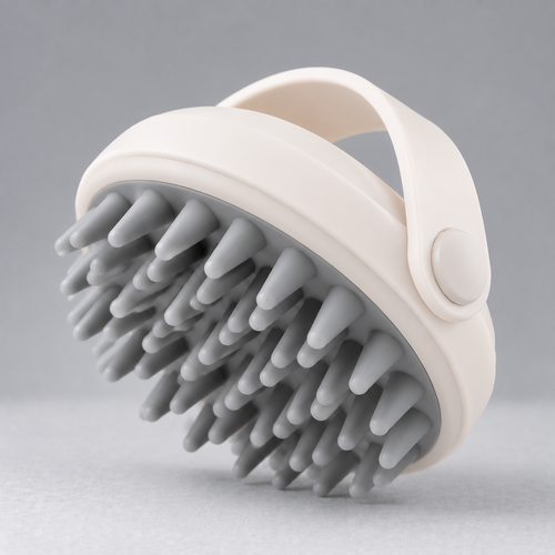Groomnestia® Round Silicone Massage Grooming Brush