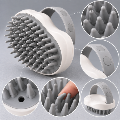 Groomnestia® Soft Silicone Pet Bath Brush