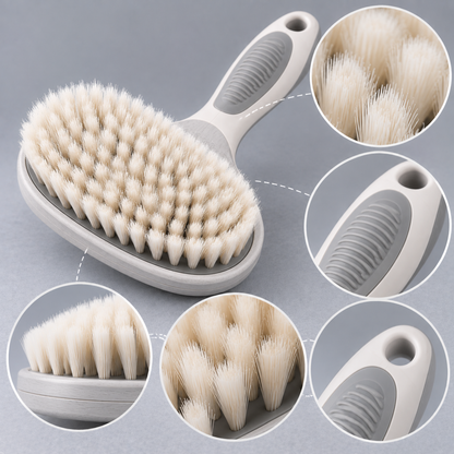 Groomnestia® Soft Bristle Grooming Brush