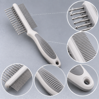 Groomnestia® Double-Sided Pet Grooming Comb