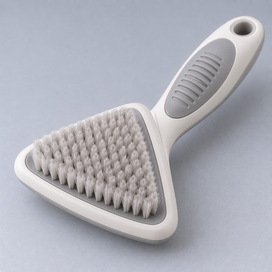 Groomnestia® Triangle Silicone Massage Brush